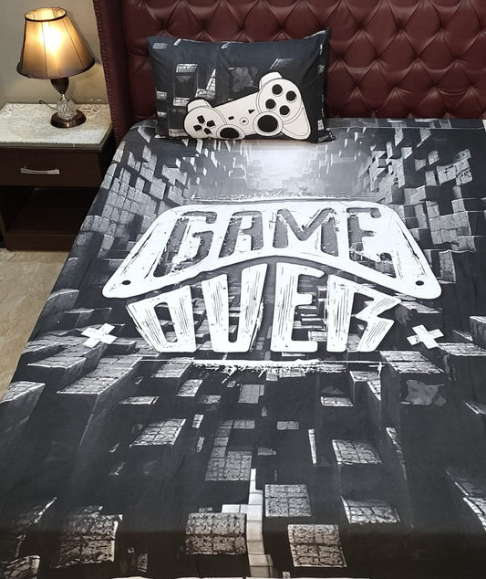 Game Over Kids Bedsheet