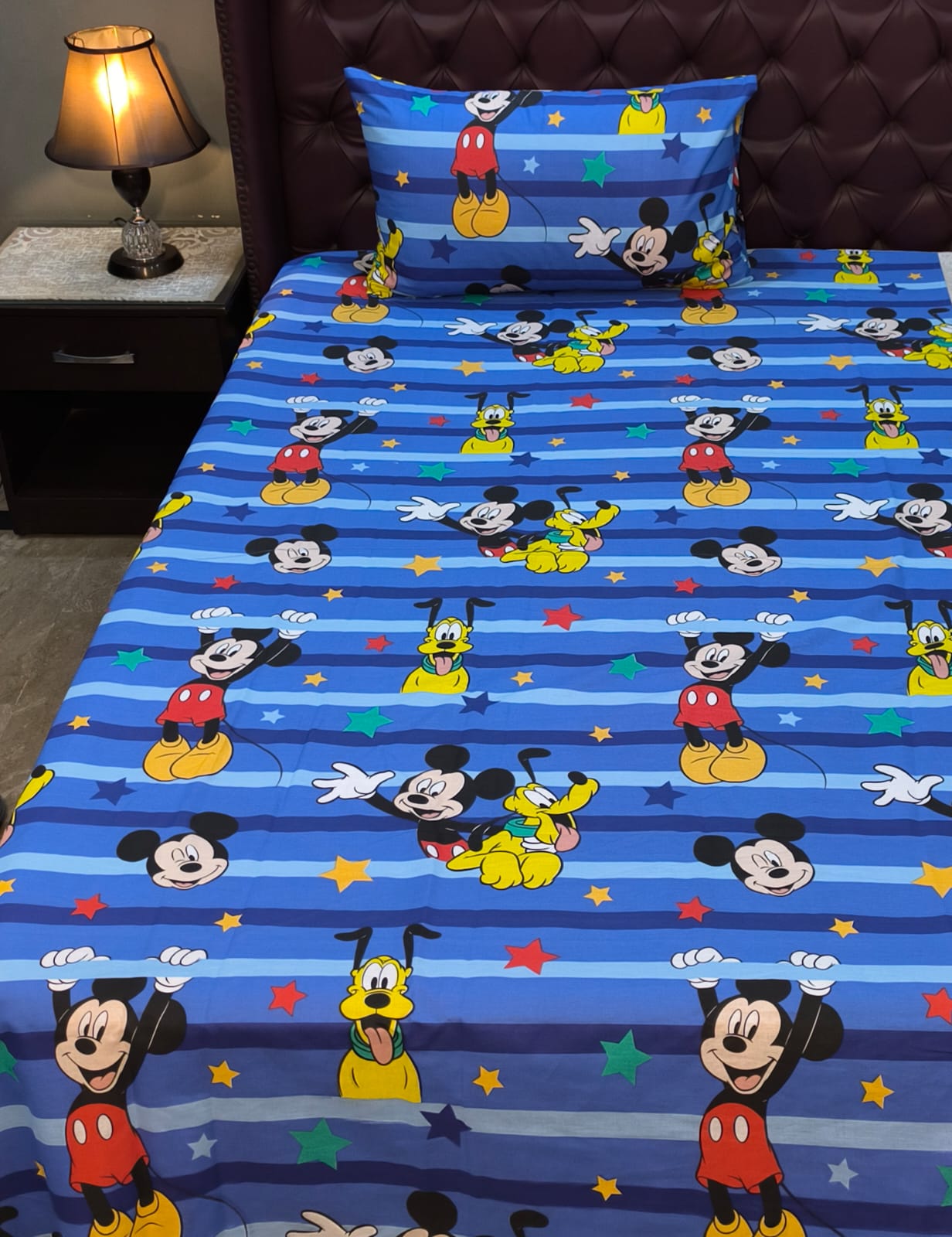 MICKEY MOUSE KIDS BEDSHEET 1 -  Bed Sheets