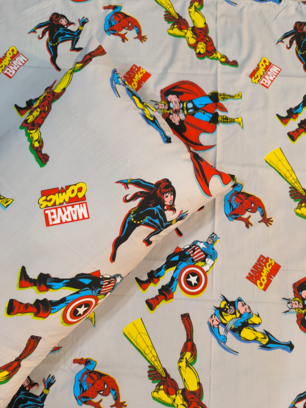 ALL CHARACTERS OF MARCEL COMIC KIDS BEDSHEET