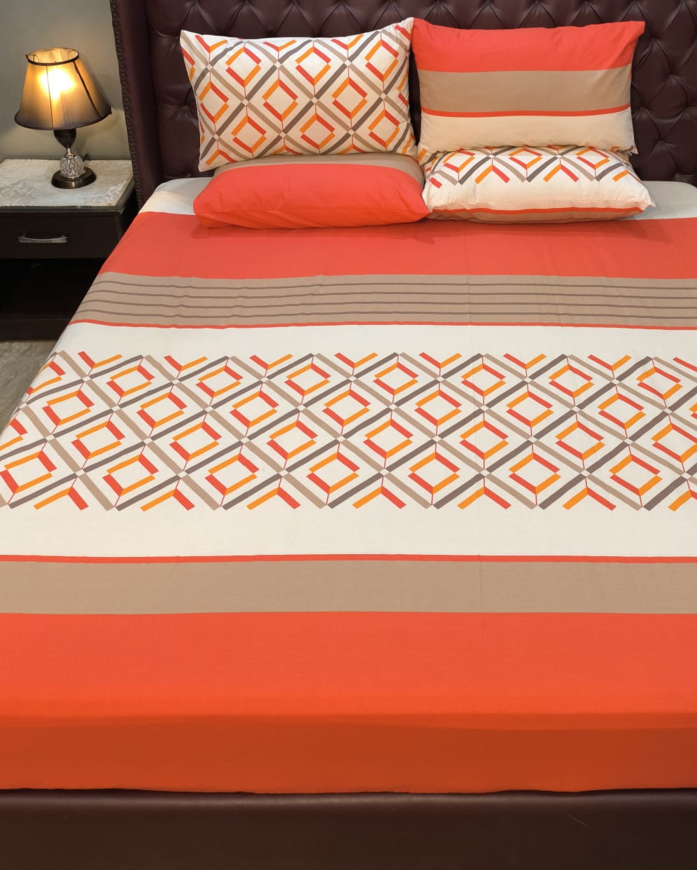 Printed Cotton Bed sheet B 027 -  Bed Sheets