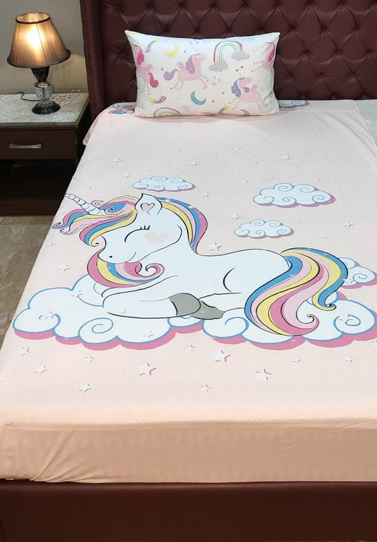 BABY UNICORN BED SHEET 3940