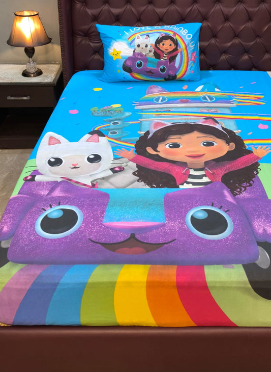 Mia Kids Print Bed Sheet -  Bed Sheets