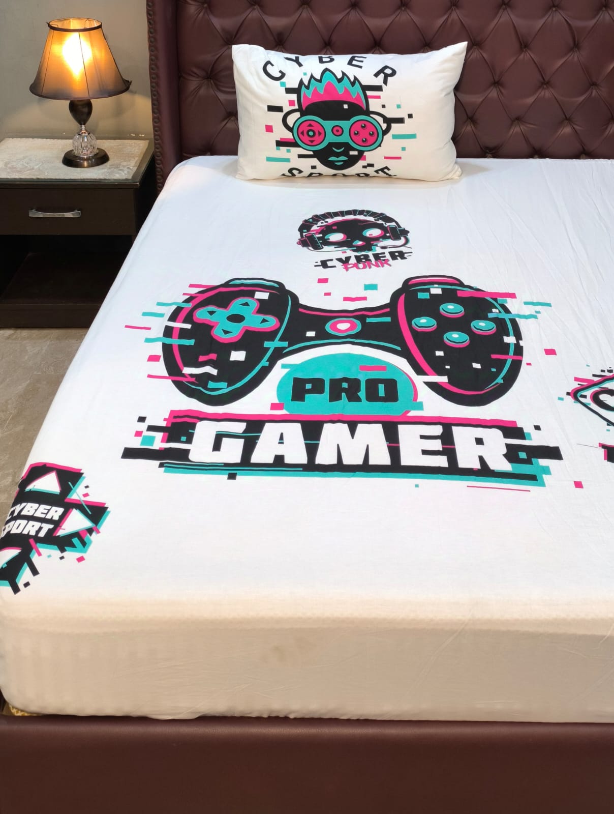 Pro Gamer Print Bed Sheet