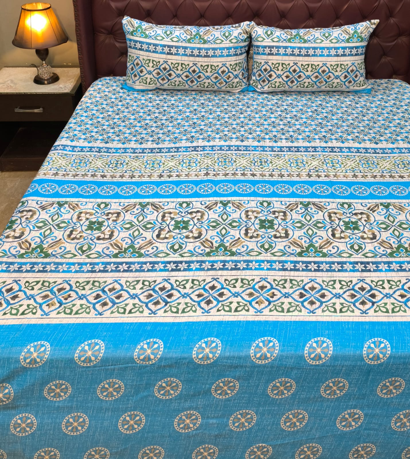 Printed Cotton Bedsheet B13