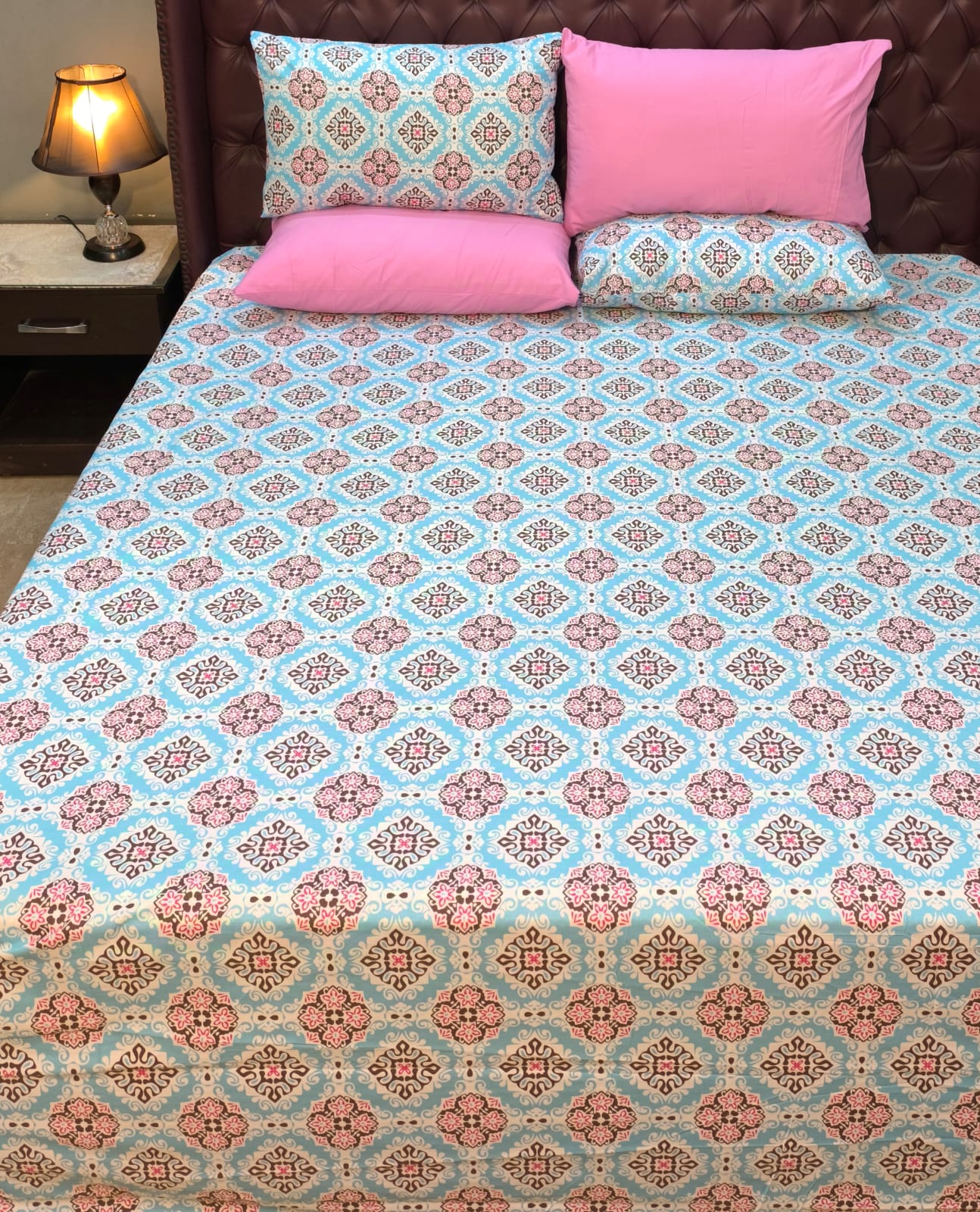 Printed Cotton Bedsheet A-102