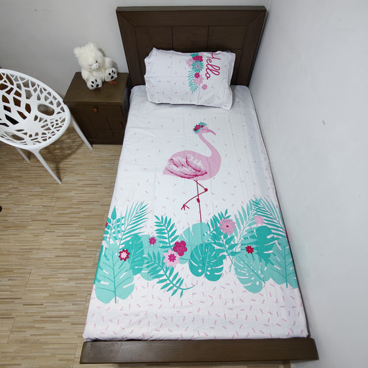 FALMINGO KIDS BEDSHEET -  Bed Sheets