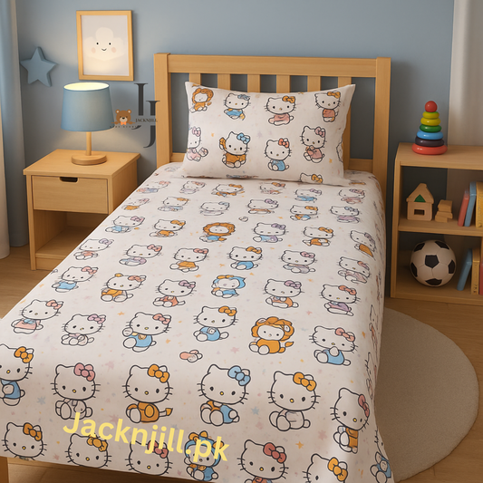Kids Hello Kitty Bedsheet 7830
