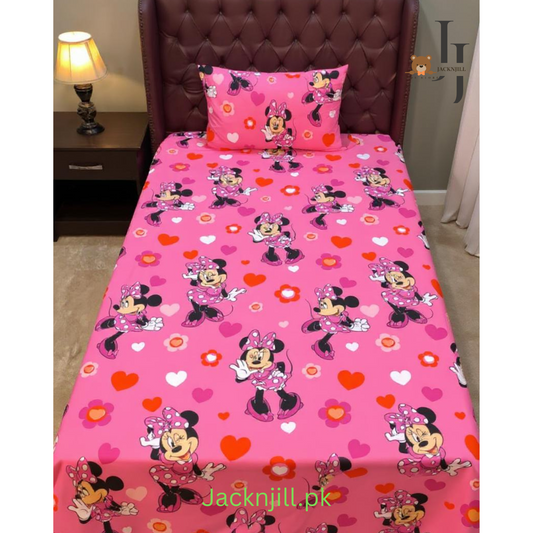 Minnie Mouse Kids Bedsheet
