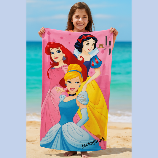 Princess Glam Kids Bath Towel