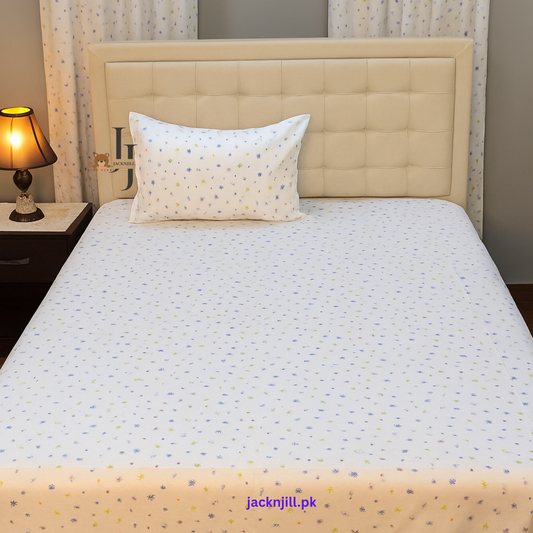 Tiny Twinkling Stars Kids Bedsheet