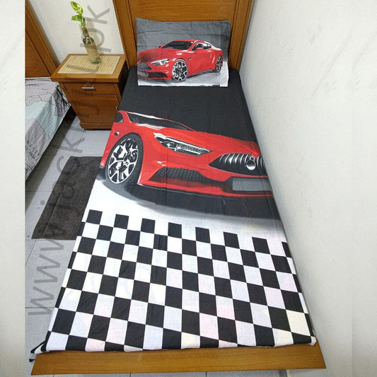 Super Racing Car Comforter Set