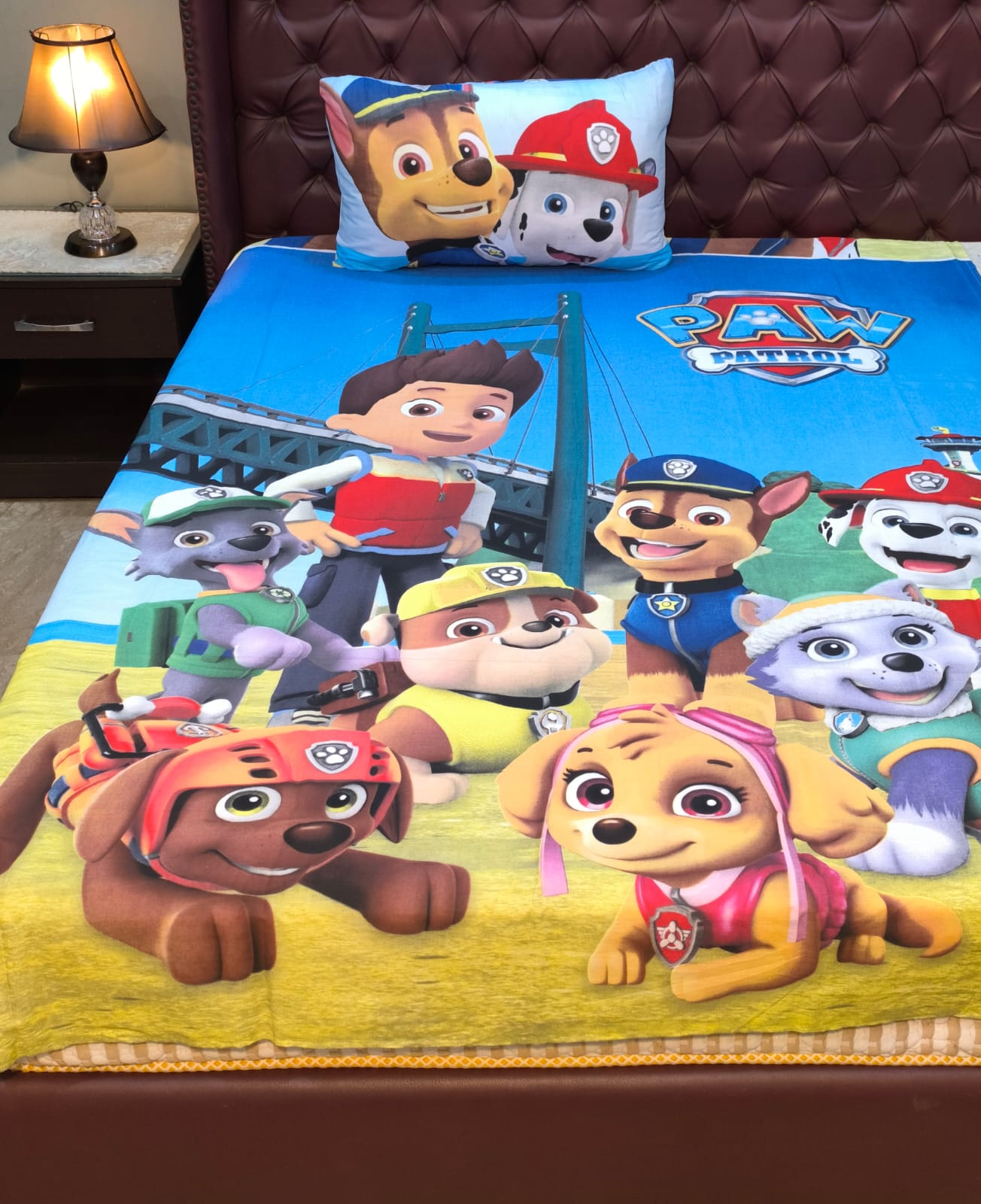 Paw Patrol kids Bed Sheet 602 -  Bed Sheets