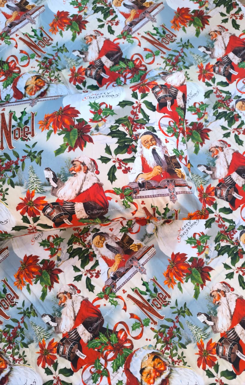 NOEL by Norman Rockwell Memory Kids Bedsheet Set