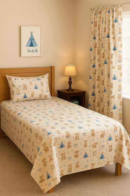 lions & cubs kids bedsheet
