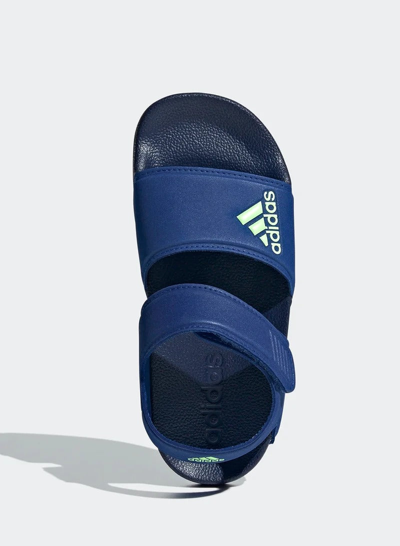 Adidas Youth Adilette Sandals Blue for kids