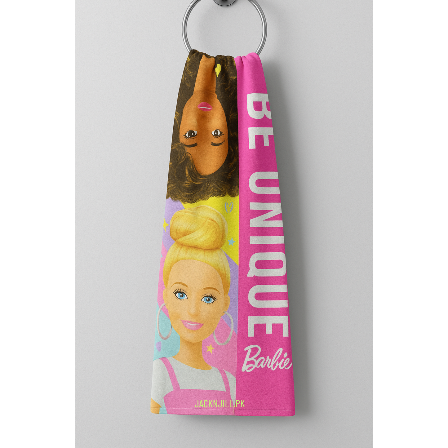 Barbies Printed Bath Towel for Kids