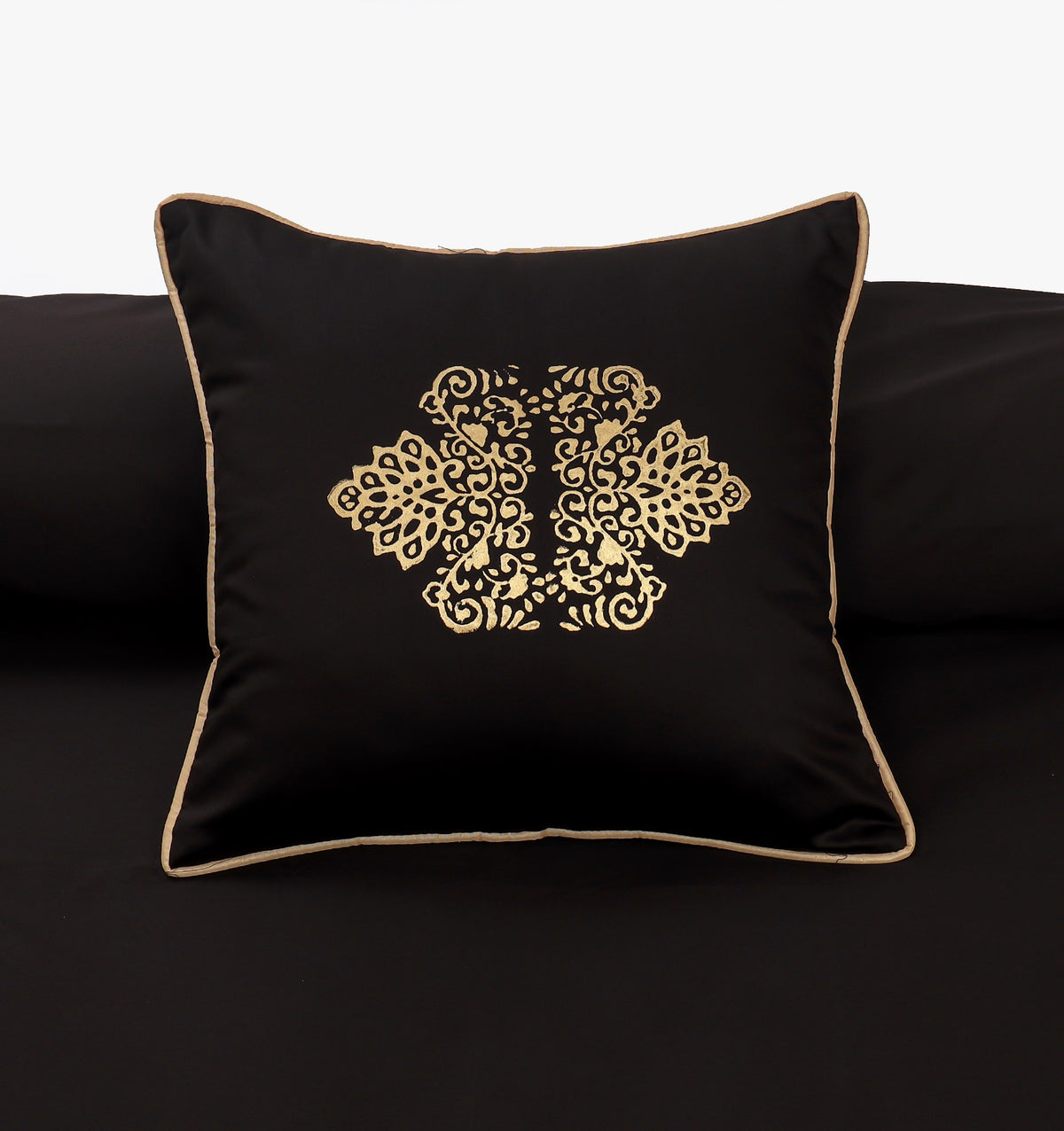 Bridal Bedsheet Set 8Pcs Cotton Sateen Block Printed 09