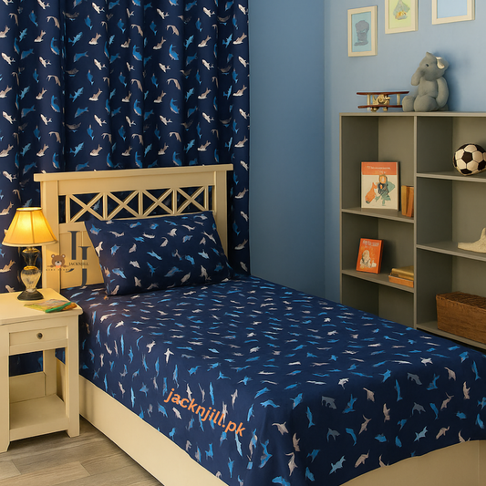 BABY SHARKS BEDSHEET 0A07
