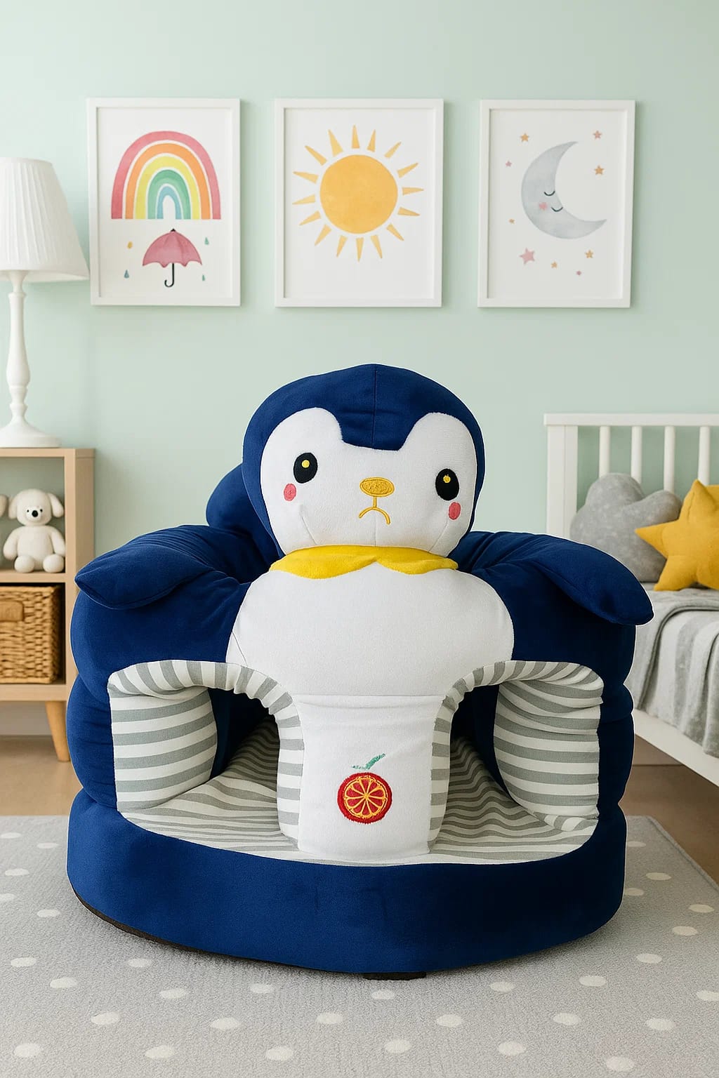 Blue Toy Baby Floor Seat
