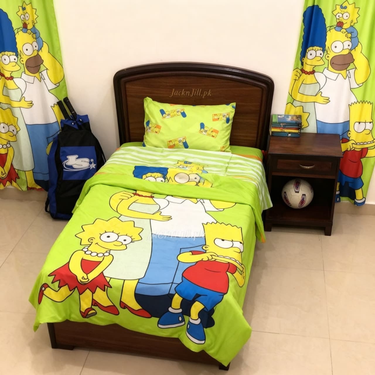 Simpson Characters kids Bedsheet