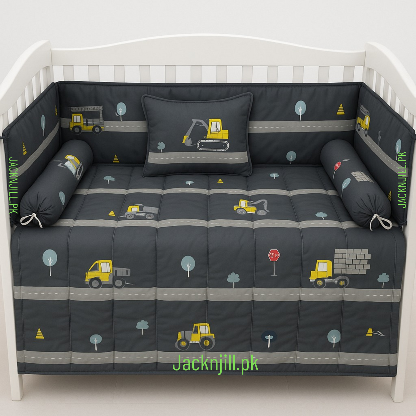 Astronauts Blue Crib & Cot Set
