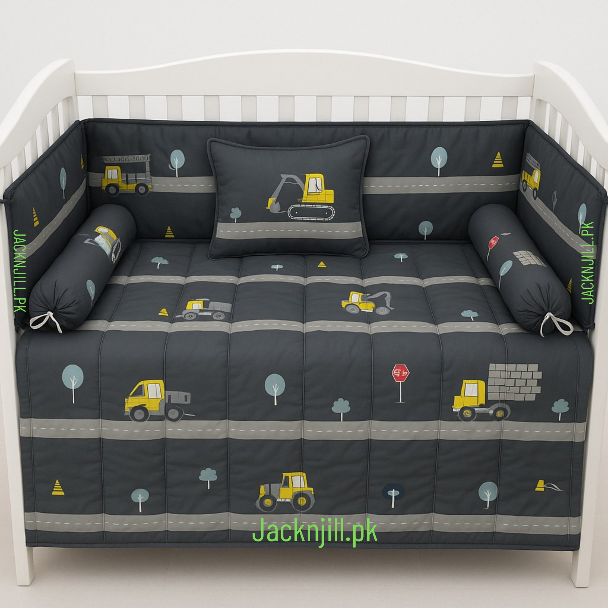 Astronauts Blue Crib & Cot Set
