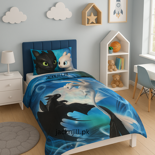 DRAGON FUN KIDS BEDSHEET 3010
