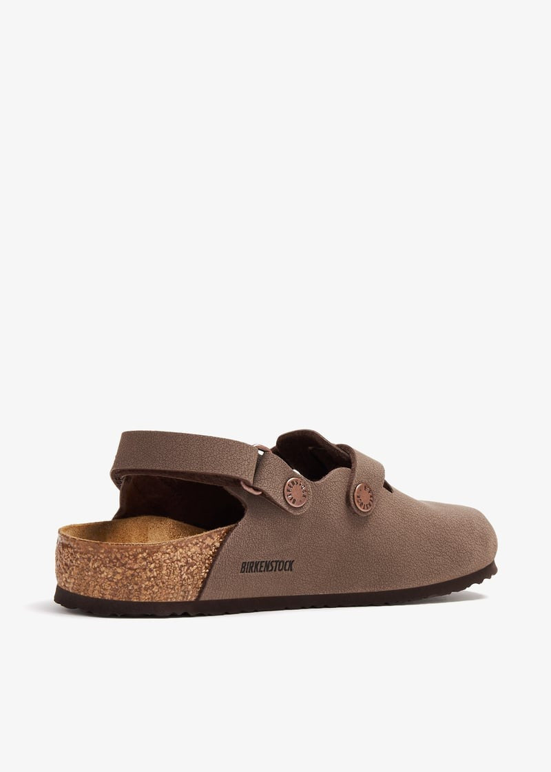 Birkenstock Suede Clogs Dark Brown