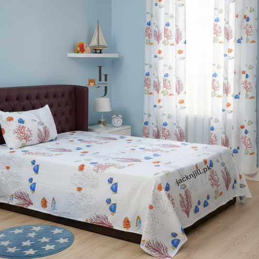 UNDER THE SEA KIDS BEDSHEET A-92
