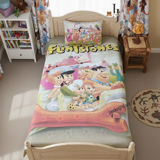 THE FLINTSTONES KID BEDSHEET -  Bed Sheets