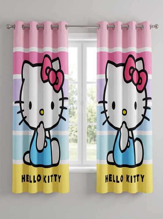 Hello Kitty Girls Room Curtains for Girls