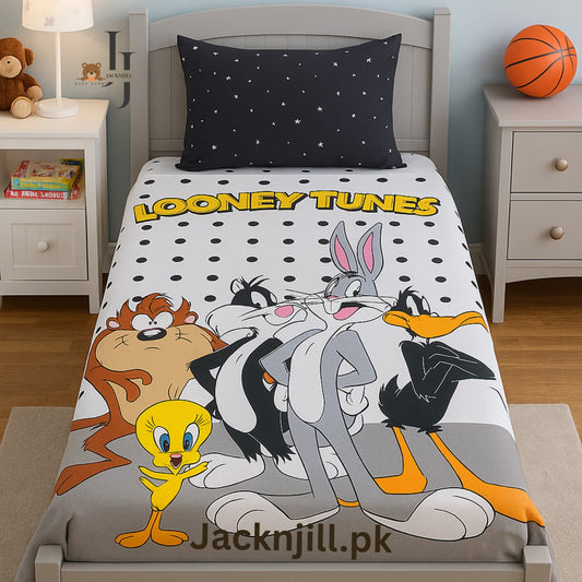 Looney Tunes Funky Kids Bedsheet