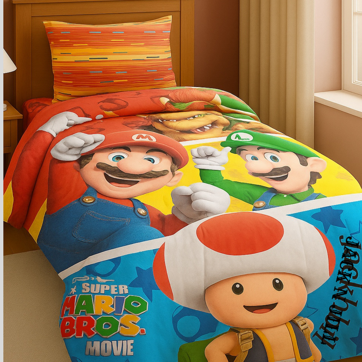 MARIO BROTHERS KIDS BEDSHEET 3099
