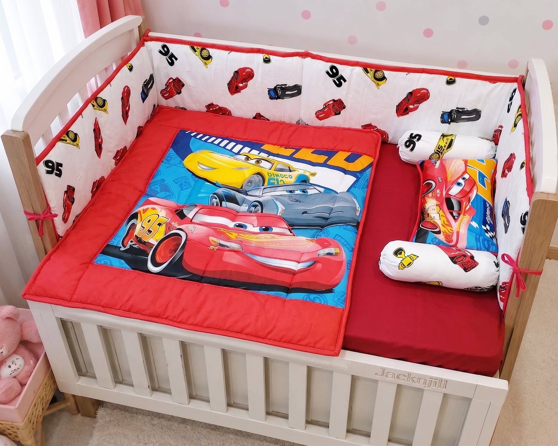 McQueen Baby Boy Crib Cot Set