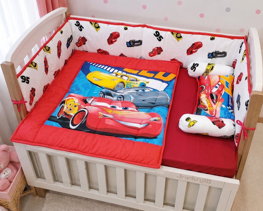 McQueen Baby Boy Crib Cot Set