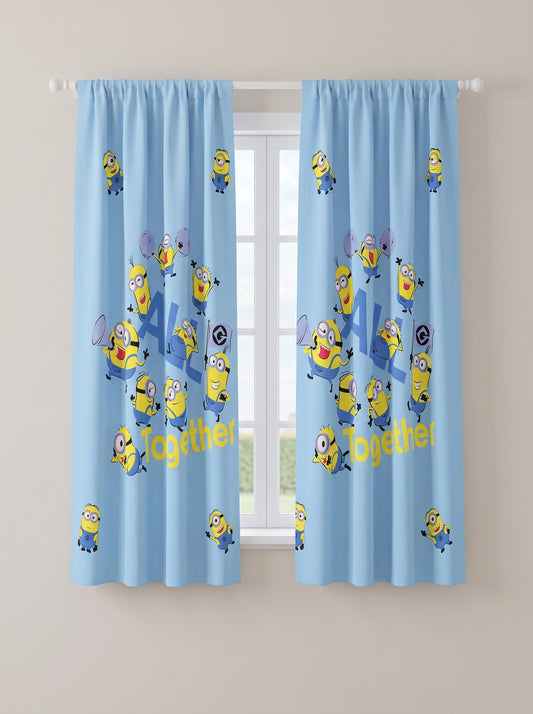 Minions Together Kids Room Curtains
