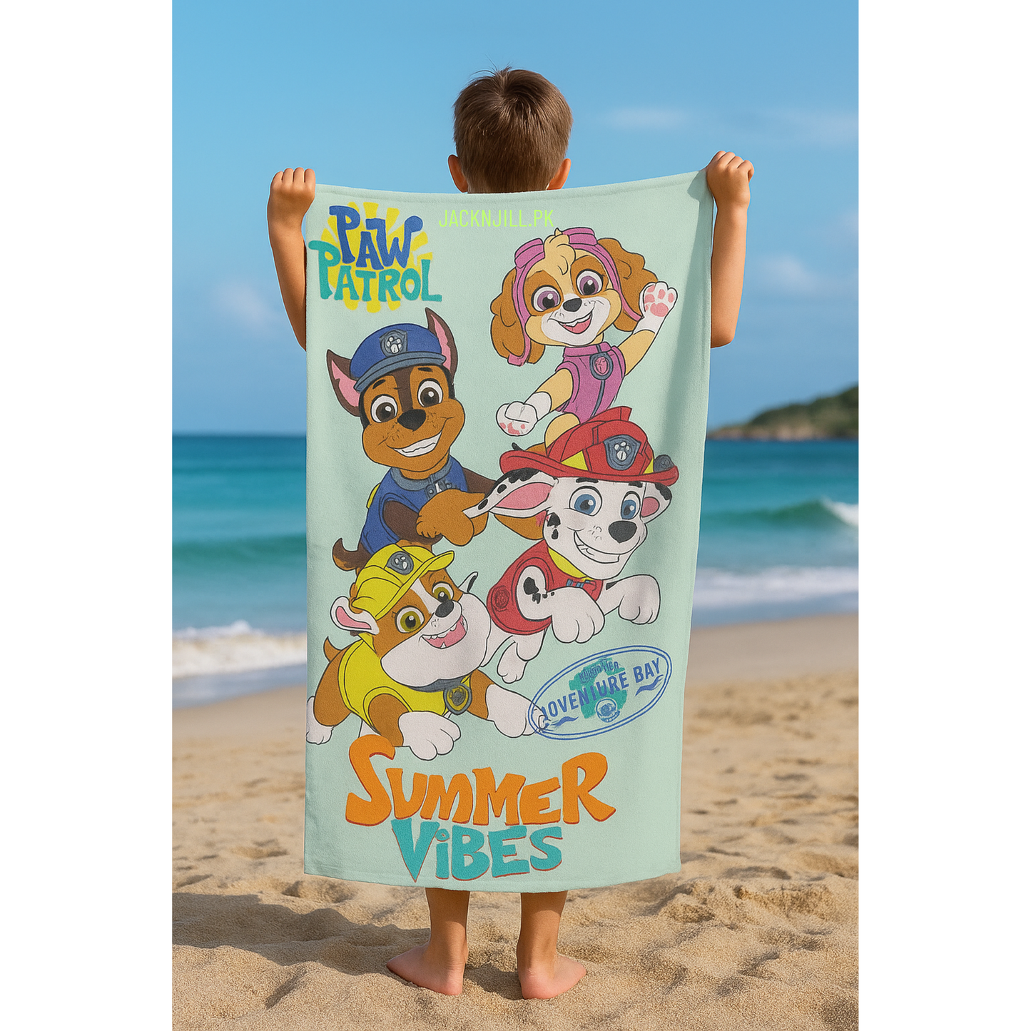 Paw Patrol Summer Vibes Bath Towels