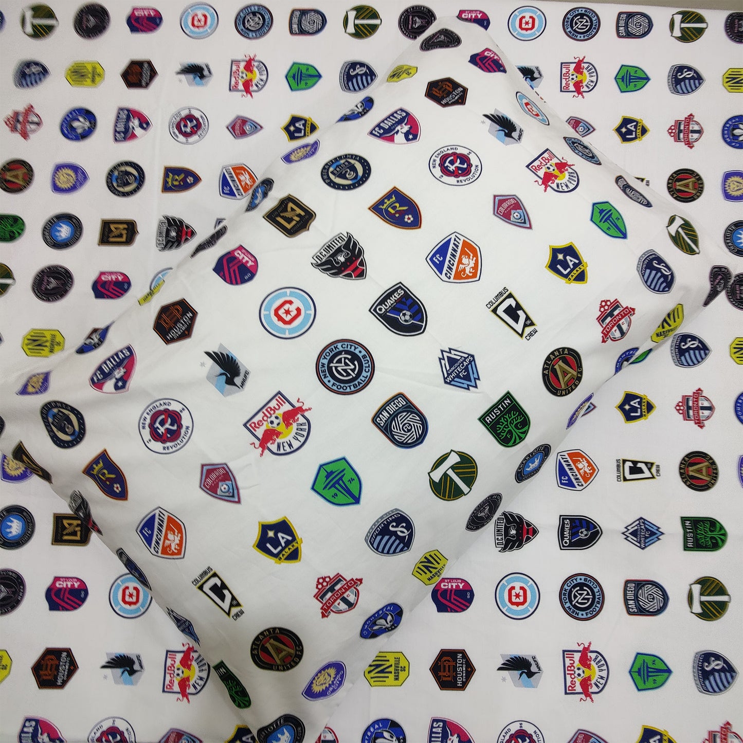 MLS Team Logos Kids BedSheet-Percale