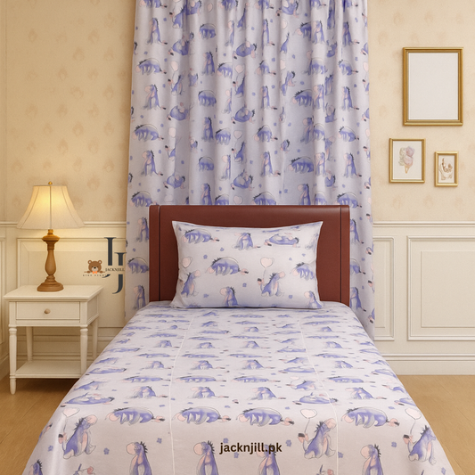 Blue Eeyore Printed Bedding for Kids
