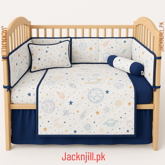 Planet & Shuttles Cribe Cot Set
