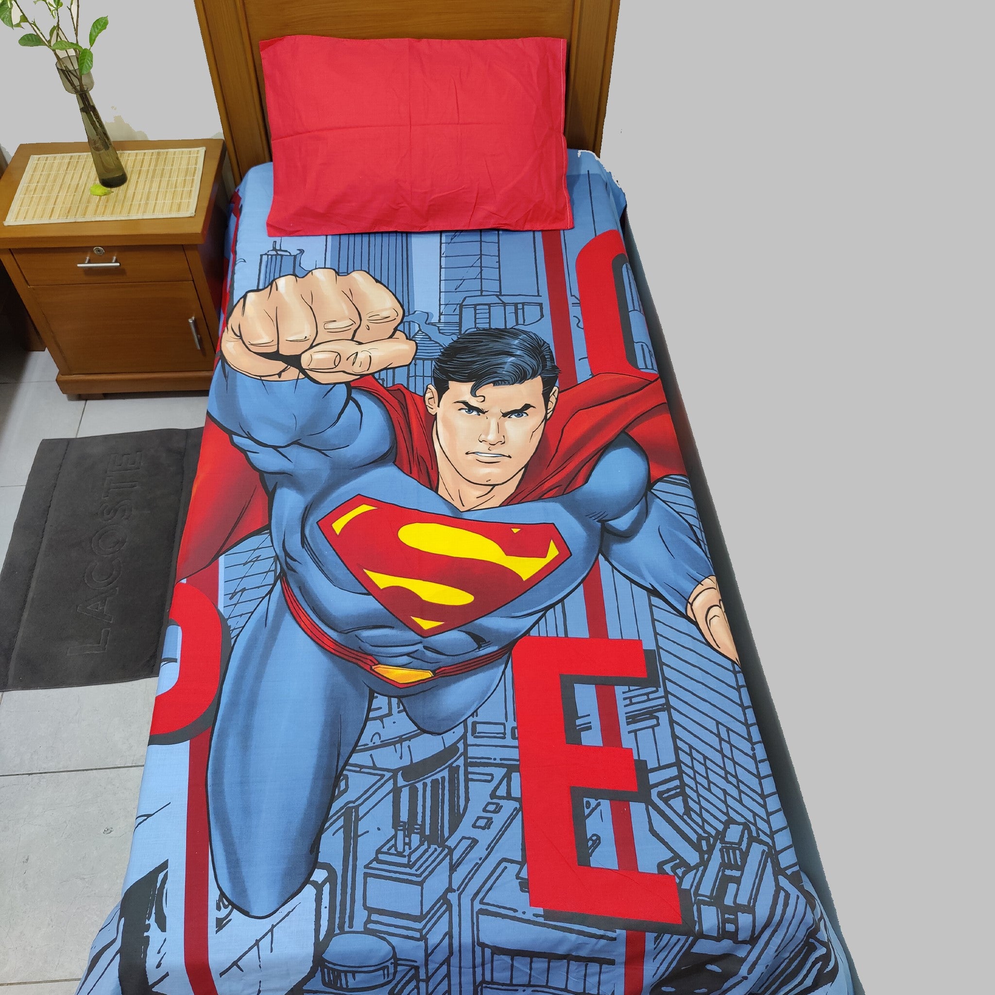 Superman bed outlet sheets