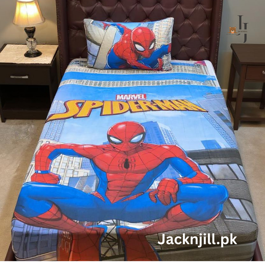SPIDERMAN KIDS BEDSHEET 1234