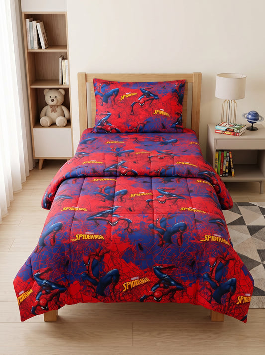 Marvel Spiderman Kids Summer Comforter Set