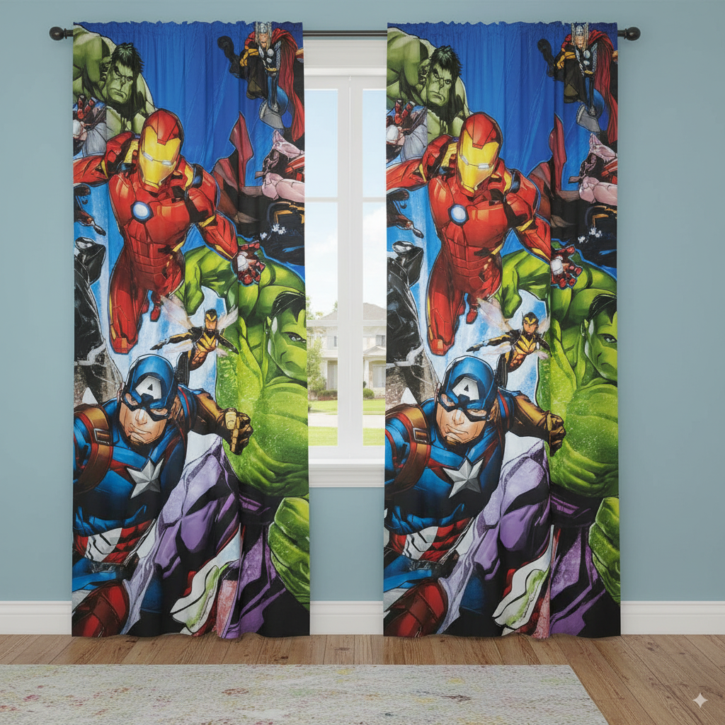 Iron Man vs Superman Kids Bedsheet
