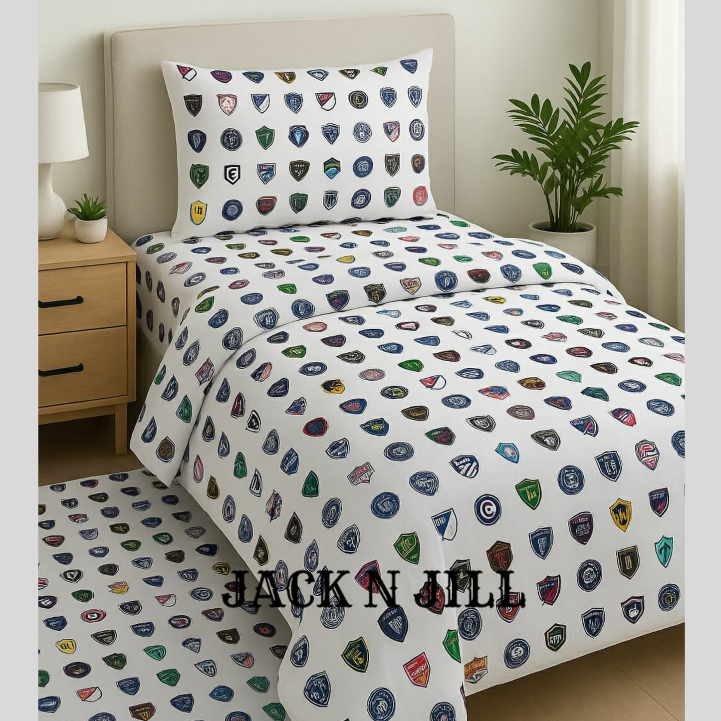 MLS Team Logos Kids BedSheet-Percale
