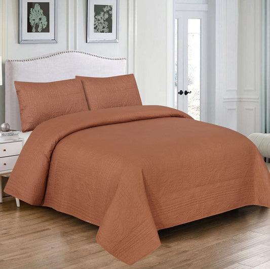 Bedspread with 2 Pillowcase 8027