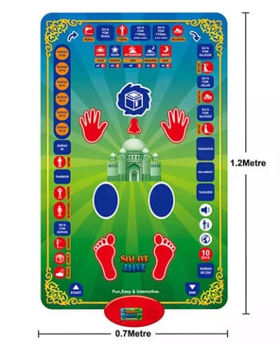 Educational Prayer Mats For Kids -  Educational Prayer Mats