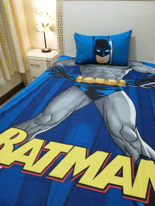 Kids Batman Character Bedsheet 7825