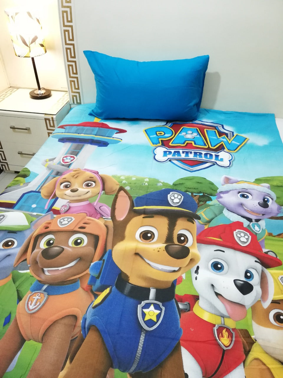 Kids Paw Patrol Bedsheet 7827 -  Kids Bed Sheets