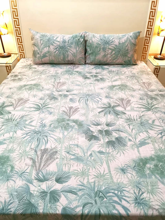 Printed Cotton Double Bedsheet 7881